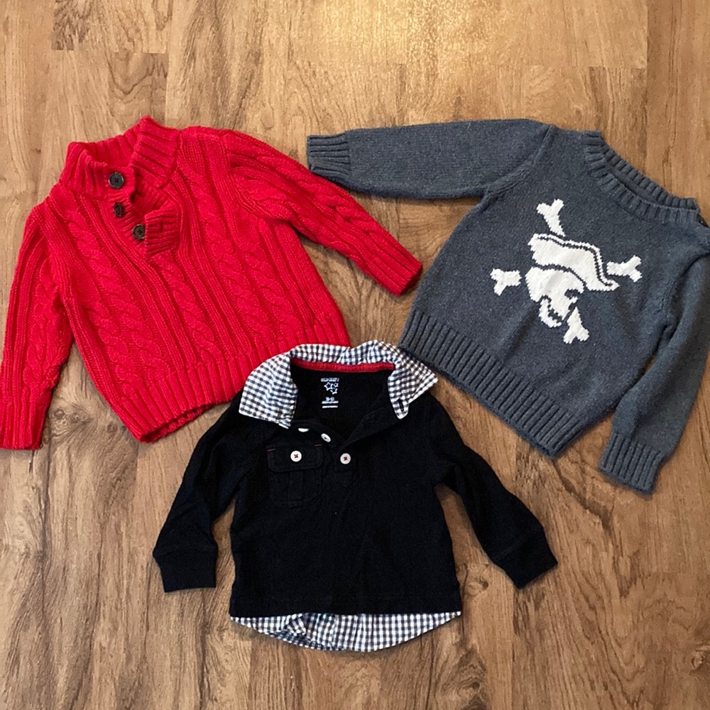 12-18 month baby boy sweaters